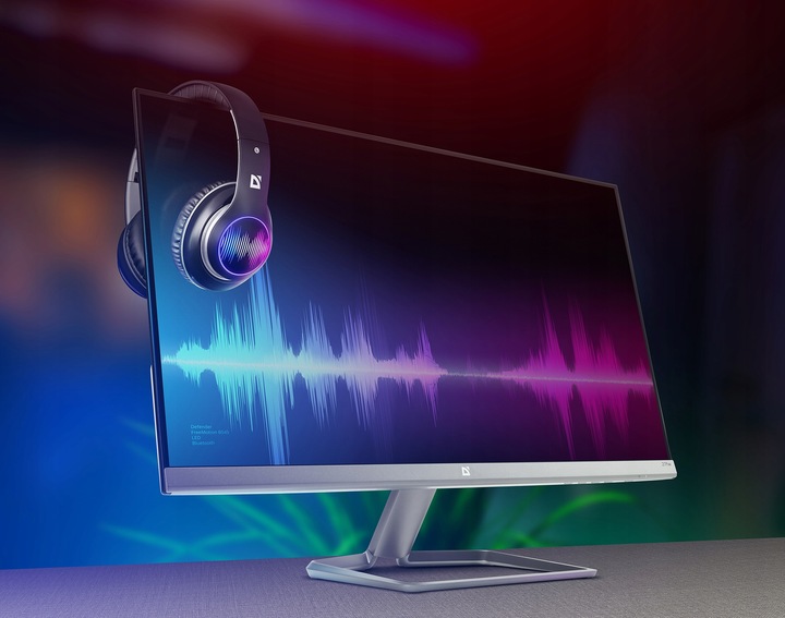 Słuchawki Bezprzewodowe Nauszne Mikrofon LED MP3 Bluetooth 5.3