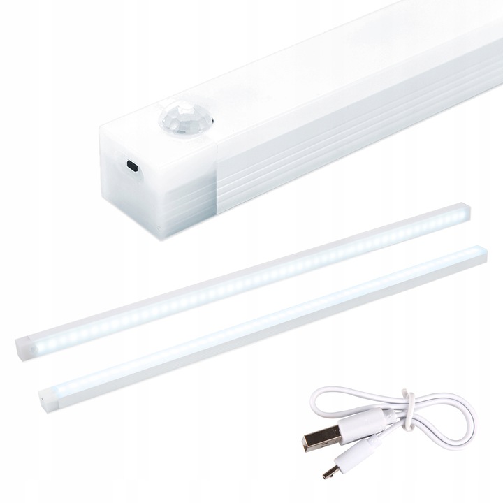 lampa podszafkowa Listwa Oświetleniowa do mebli LED CZUJNIK RUCH 50cm