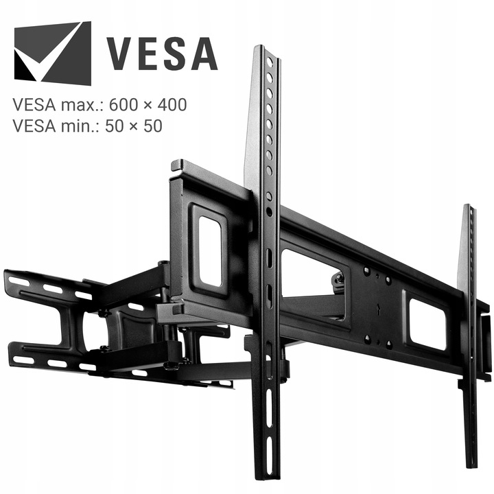 UCHWYT DO TELEWIZORA UNIWERSALNY ŚCIENNY NA TV wieszak obrotowy 32-70