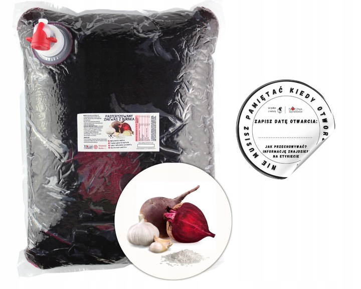 ZAKWAS SOK Z KISZONEGO BURAKA KISZONY BURAK 5L