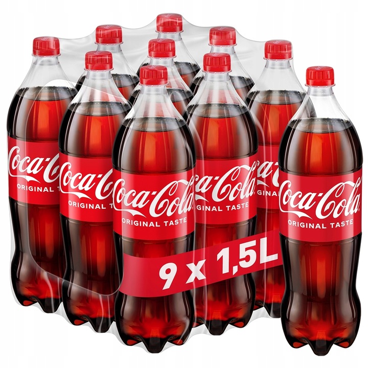 Napój gazowany Coca-Cola Original Taste butelka 9x 1,5l