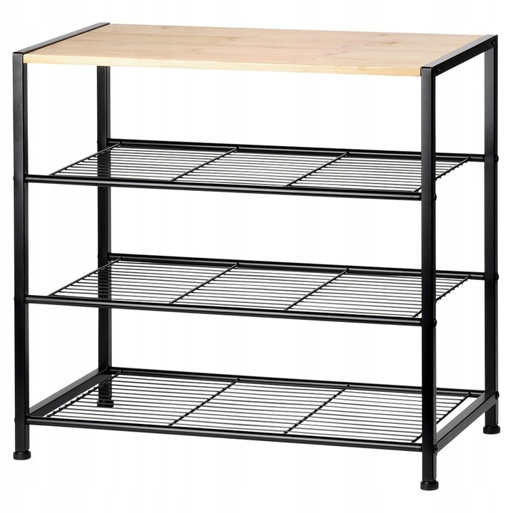 Regał PÓŁKA BUTY obuwie szafka organizer duży stojak 4-poziomowy