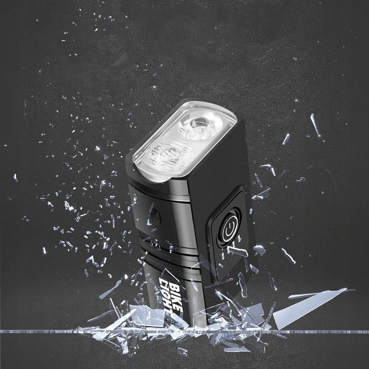 LAMPKA ROWEROWA LAMPKI ROWEROWE USB ZESTAW ZOOM