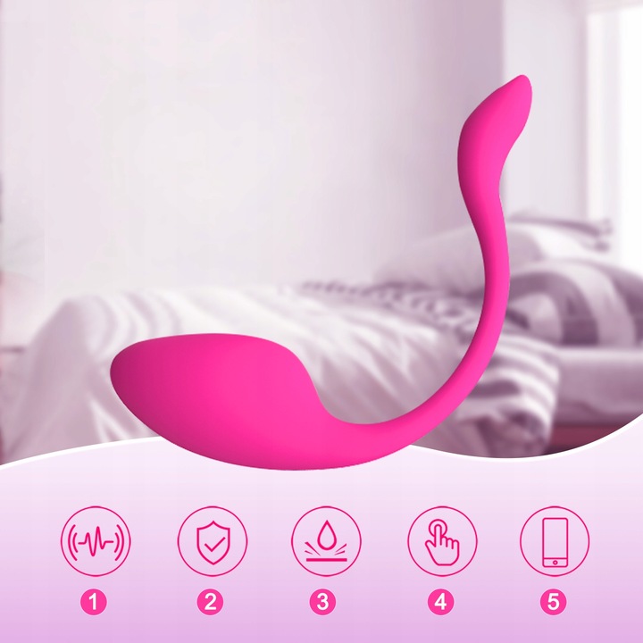 Wibrator sterowany aplikacją wibrujące jajko APP