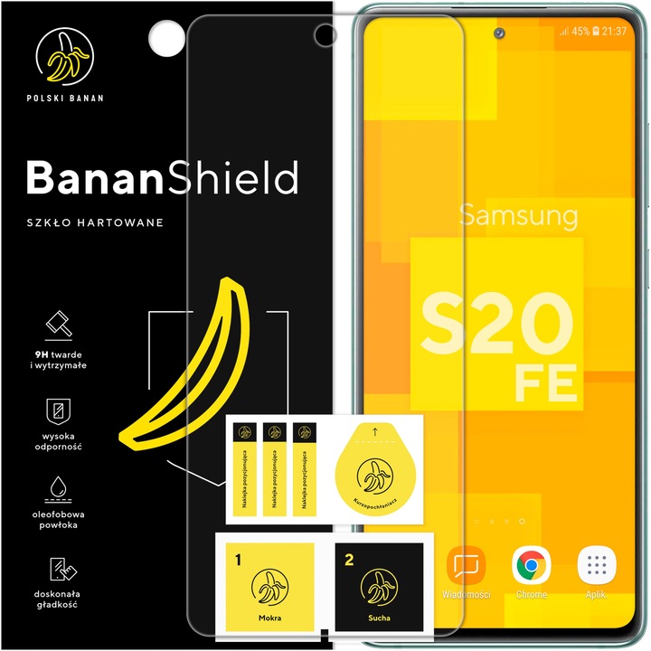 Szkło hartowane 9H BananShield do Samsung Galaxy S20 FE
