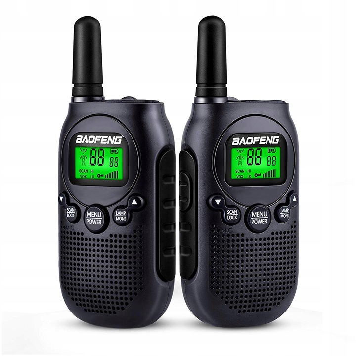 KRÓTKOFALÓWKA 2x WALKIE TALKIE BAOFENG BF-T6 PMR RADIOTELEFON DUŻY ZASIĘG