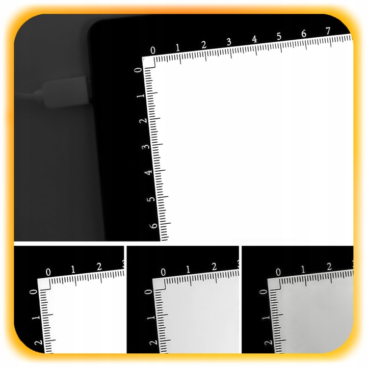 PODŚWIETLANA DESKA KREŚLARSKA LED TABLET GRAFICZNY DO RYSOWANIA A4 PREZENT