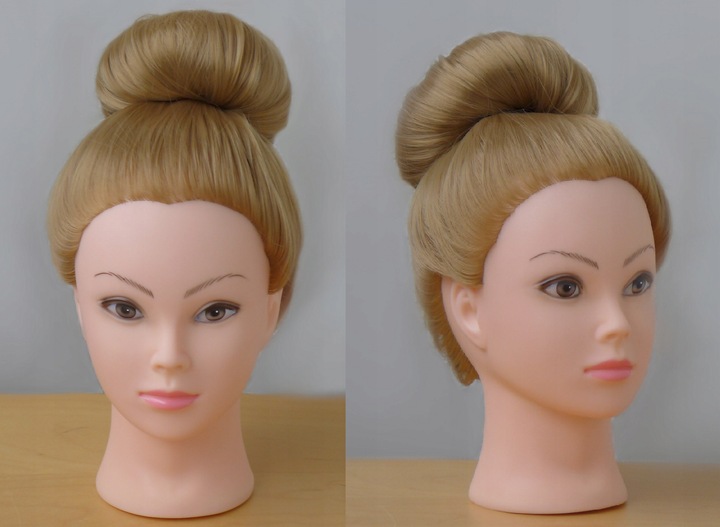 GŁÓWKA głowa treningowa fryzjerska STATYW 70-80 cm