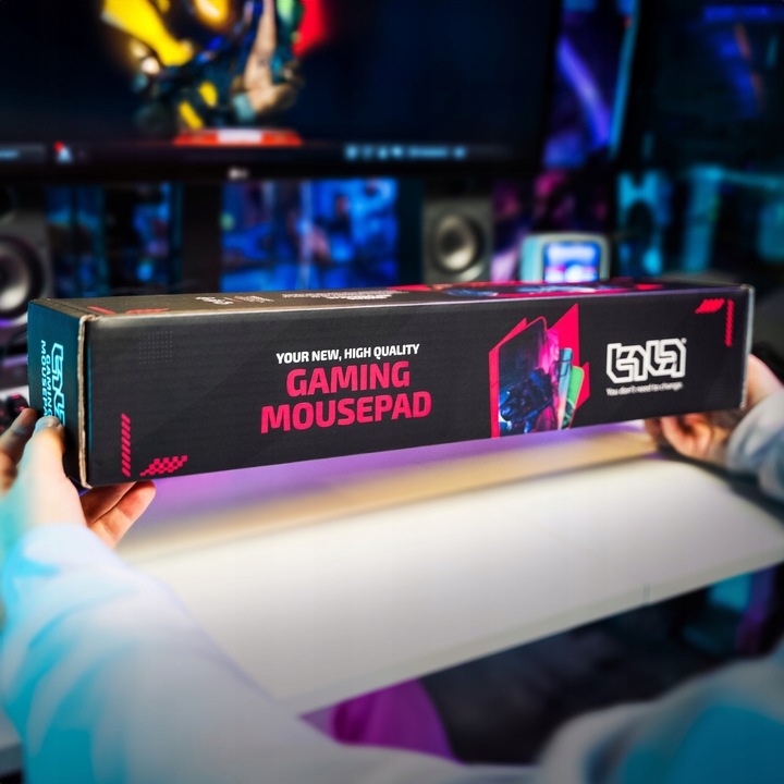 PODKŁADKA POD MYSZ GAMINGOWA Dwa Światy 100x50 TILT XL Dla gracza