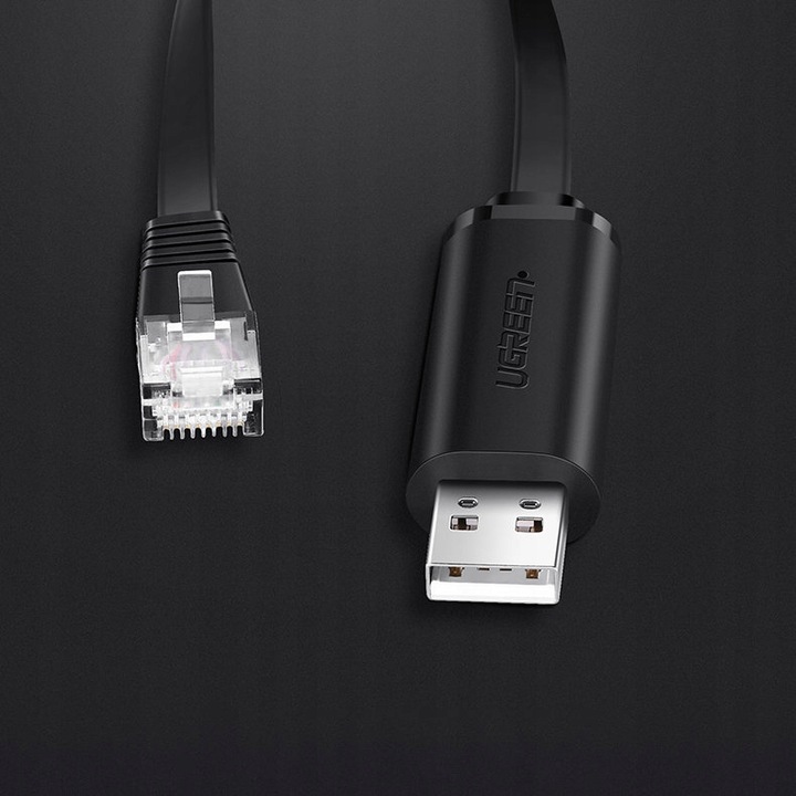 UGREEN KABEL KONSOLOWY USB - Ethernet RJ45 LAN DO URZĄDZEŃ SIECIOWYCH 1,5M