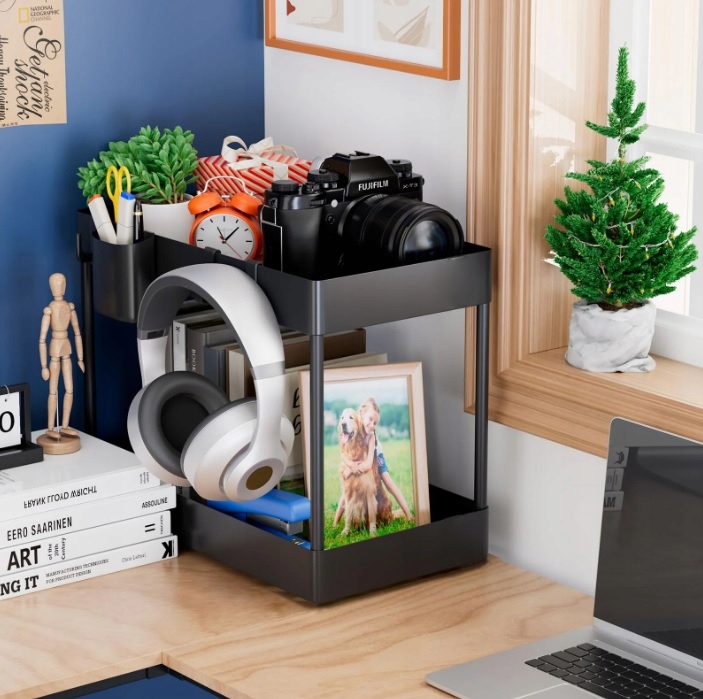 ORGANIZER POD ZLEW 2 POZIOMOWY WYSUWANA PÓŁKA REGAŁ STOJAK DO KUCHNI