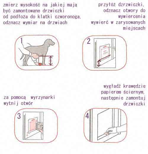 DRZWICZKI DRZWI STAYWELL białe biel DLA PSA do 45