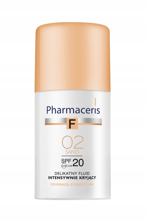Pharmaceris F 02 SAND Fluid intensywnie kryjący SPF 20 30 ml