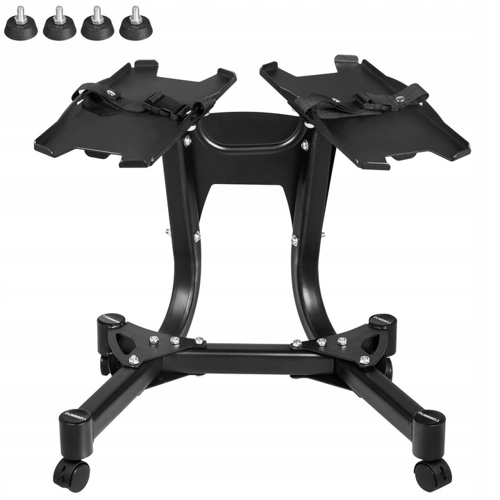 PRO STOJAK NA SZTANGIELKI HANTLE REGULOWANE LEVITY PREMIUM