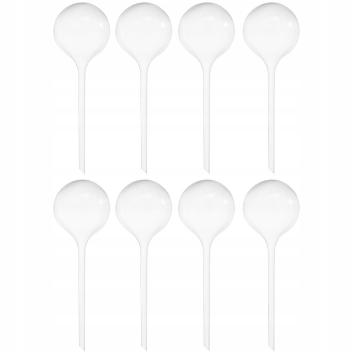 KULE NAWADNIAJĄCE DO KWIATÓW ROŚLIN DONICZEK DOZOWNIK WODY ZESTAW 8szt