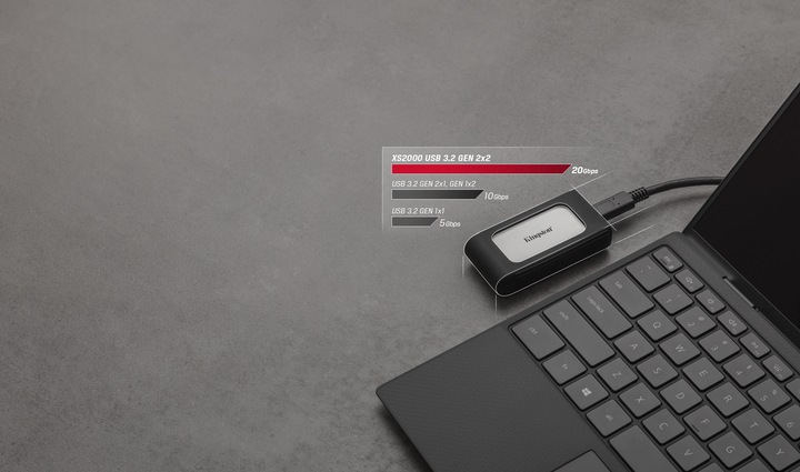 Dysk przenośny SSD Kingston 1000GB SSD XS2000