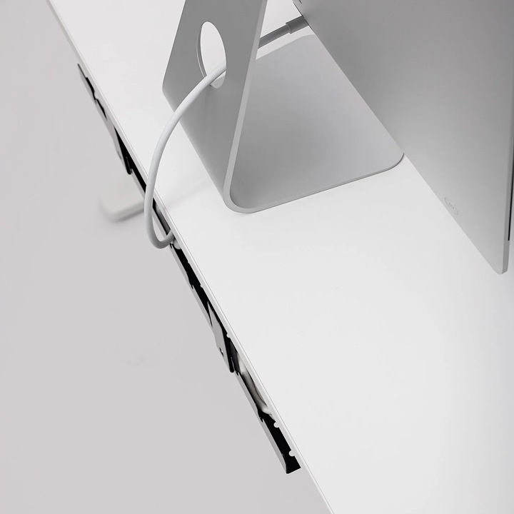 ORGANIZER KABLE PRZEWODY BLAT BIURKO KOSZYK PÓŁKA