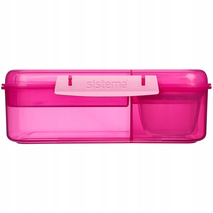 LUNCH BOX ŚNIADANIÓWKA SISTEMA POJEMNIK BOX BENTO 1650ml Z PRZEGRÓDKAMI SOS
