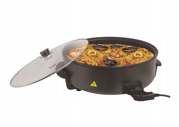 PATELNIA ELEKTRYCZNA DUŻA XXL NIEPRZYWIERAJĄCA MULTIPATELNIA 42cm MOC