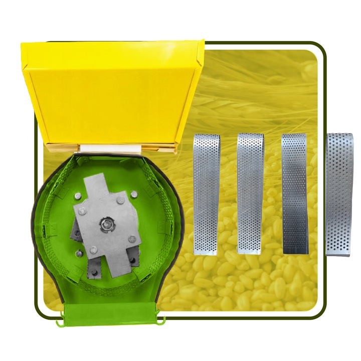 MŁYN DO ZBOŻA / KRUSZARKA 3.9 kW – 4 SITA – DUŻY ZASOBNIK