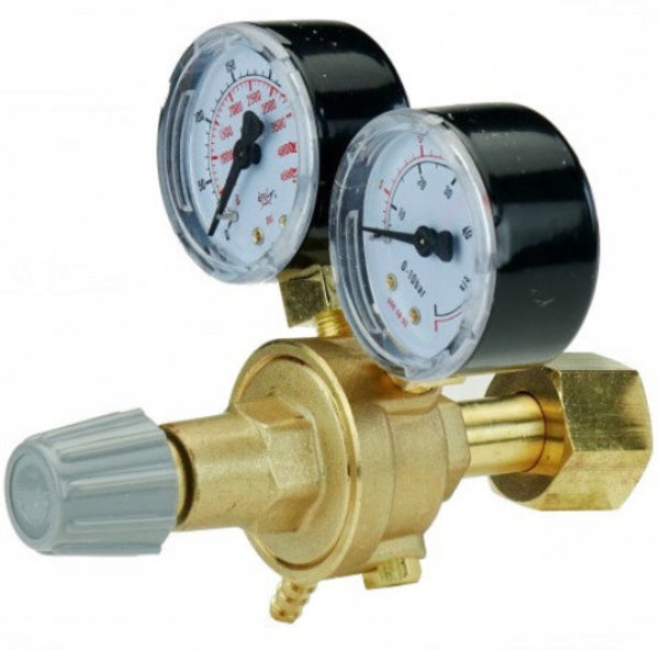 Reduktor do butli z gazem Argon Co2 spawarka MIG TIG reduktor gazu spawarka