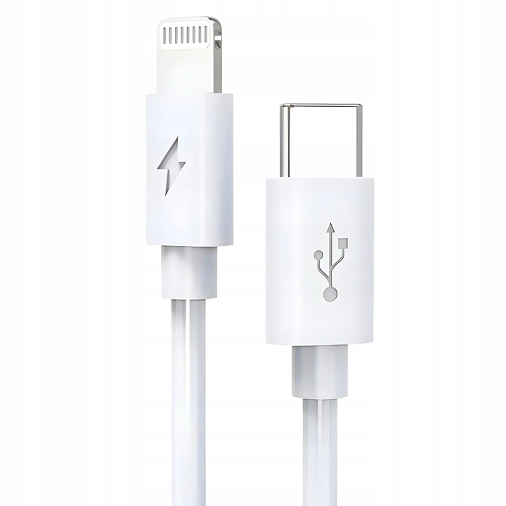 KABEL USB-C LIGHTNING PD 20W 3A DO IPHONE 13 11 APPLE 1M SZYBKIE ŁADOWANIE