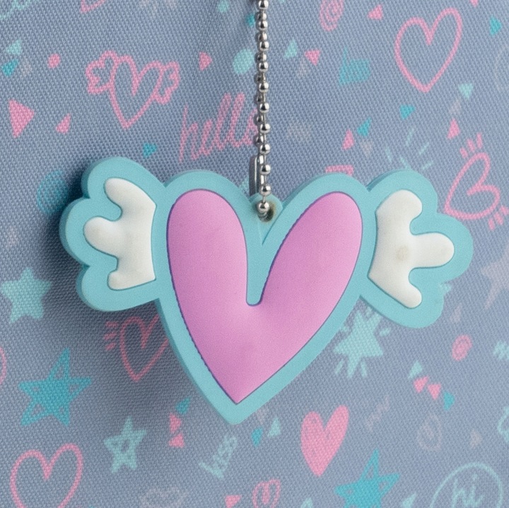 TORNISTER SZKOLNY PLECAK DLA DZIEWCZYNEK SZARY Z KOTKIEM GoPack