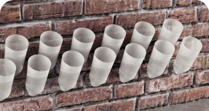 Ultrament Lejki do Iniekcji Aplikacji Preparatu do Murów Ścian Zestaw 5szt