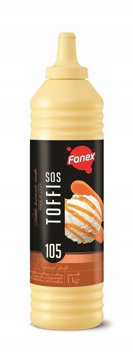 Fanex SOS DESEROWY TOFFI 1 KG polewa deserów lodów gofrów