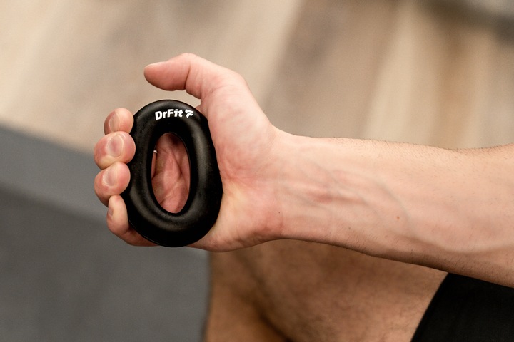 Ściskacz do Rąk Zestaw do Treningu Dłoni 5 Elementów Mocne Trwałe DrFit