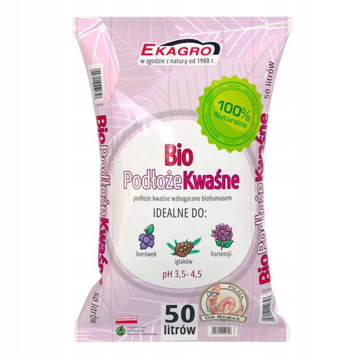 Ziemia do Borówek Hortensji BIO Podłoże do Azalii Wrzosów z Nawozem