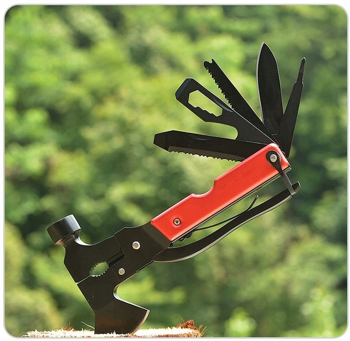 MULTITOOL NARZĘDZIE WIELOFUNKYJNE SURVIVAL 17w1