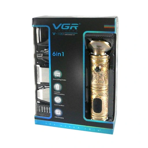 TRYMER DO WŁOSÓW GOLARKA DO BRODY ZESTAW 6W1