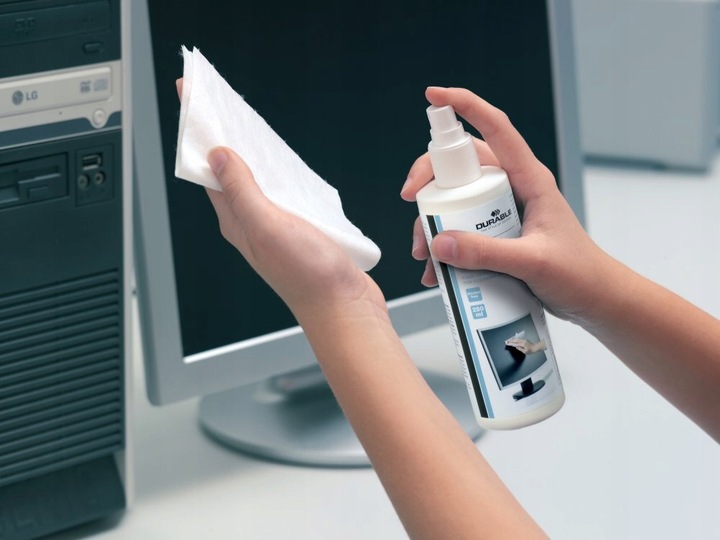 Płyn do czyszczenia monitorów ekranów LCD 250ml x2