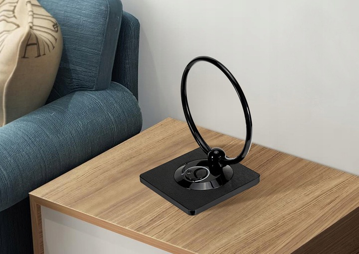 ANTENA POKOJOWA DVB-T2 AKTYWNA DO TV NAZIEMNEJ WZMACNIACZ 4K LTE MUX8 VAYOX