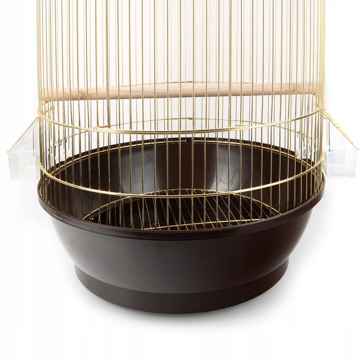 KLATKA DLA PAPUG KANARKA PTAKÓW + DRĄŻEK HUŚTAWKA 40X40X70 CM