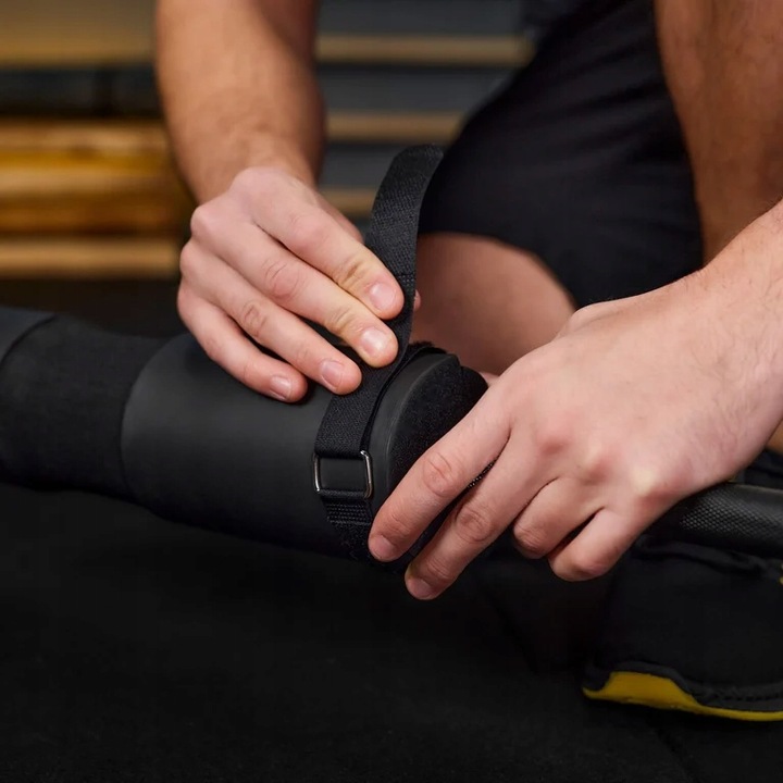 Zestaw 3w1 pianka osłona ochraniacz na sztangę gryf pasy zaciski Trex