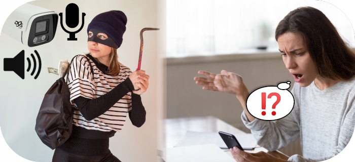 KAMERA WIFI BEZPRZEWODOWA IP 5MPX 2K IR30 METAL ZEWNĘTRZNA SMART DVS