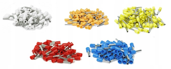 ZACISKARKA DO KONEKTORÓW KOŃCÓWEK + 500 TULEJEK
