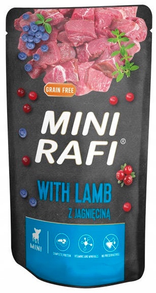 KARMA RAFI MINI SASZETKA MIX SMAKÓW 20x150G DLA PSA