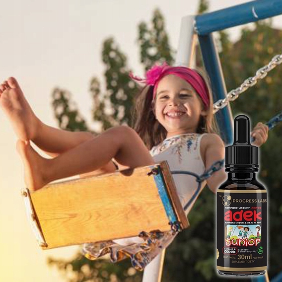 PROGRESS LABS ADEK JUNIOR 30ml WITAMINY DLA DZIECI