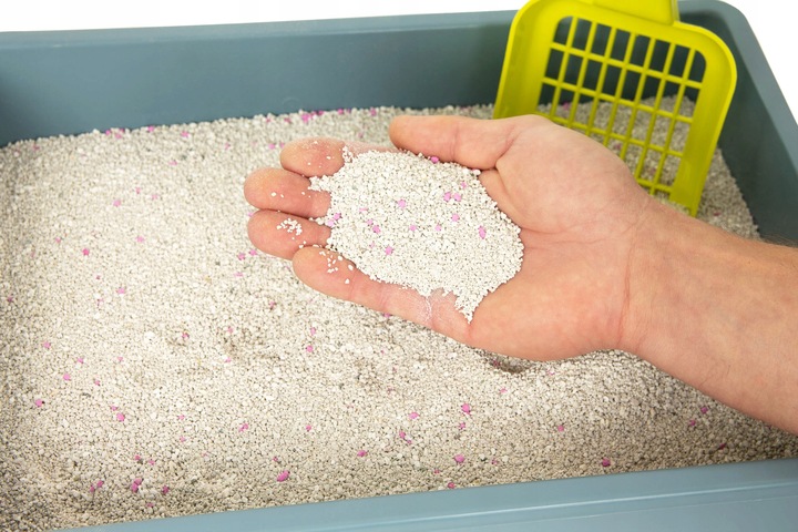 Żwirek Dla Kota Bentonitowy Drobny Zbrylający Compact Pudrowy 10L