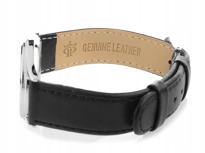 Zegarek męski klasyczny kwarcowy elegancki pasek skórzany analog Perfect
