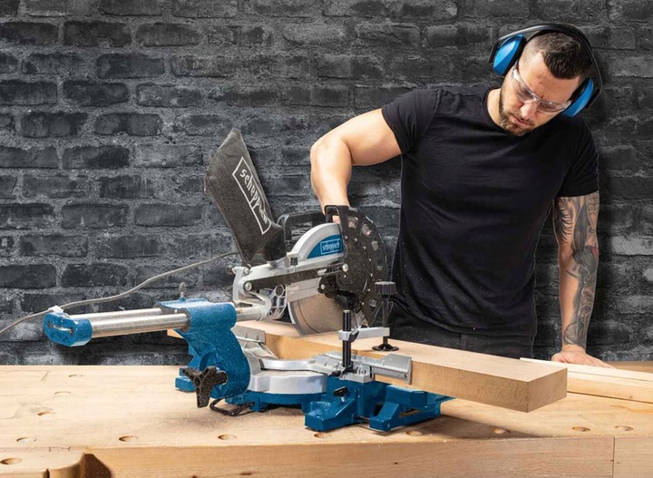 Piła ukośnica Scheppach SOFT START HM254 model 2025PL 254mm pilarka