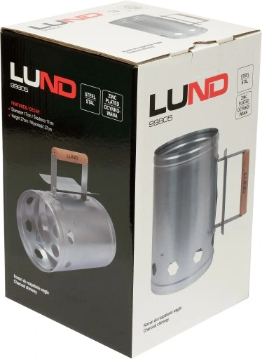 KOMIN DO ROZPALANIA GRILLA BRYKIETU WĘGLA GRIL BBQ