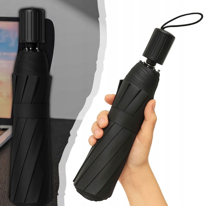 DUŻY PARASOL XXL SKŁADANY AUTOMAT PARASOLKA WODOODPORNA