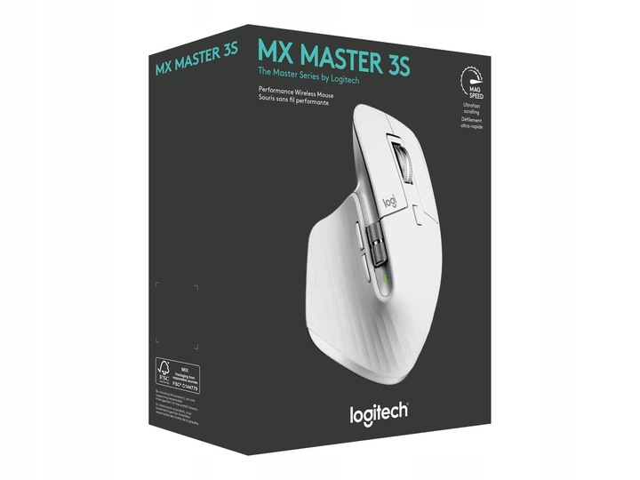 Mysz LOGITECH MX Master 3S Universal Pale Grey