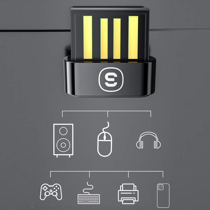 Adapter Bluetooth 5.1 USB do Komputera PC DONGLE