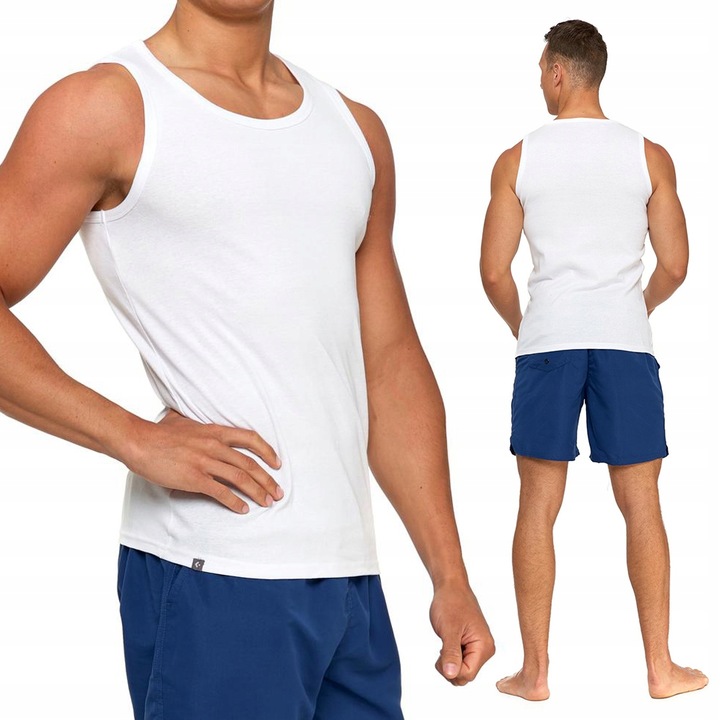 PODKOSZULKA KOSZULKA MĘSKA 100% BAWEŁNA GŁADKA XL Moraj