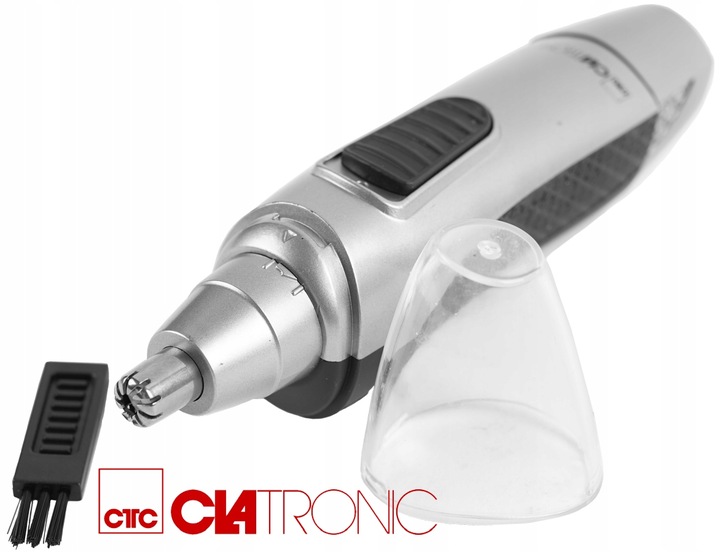 TRYMER DO NOSA I USZU GOLARKA UCHA DEPILATOR WŁOSÓW Z LATARKĄ